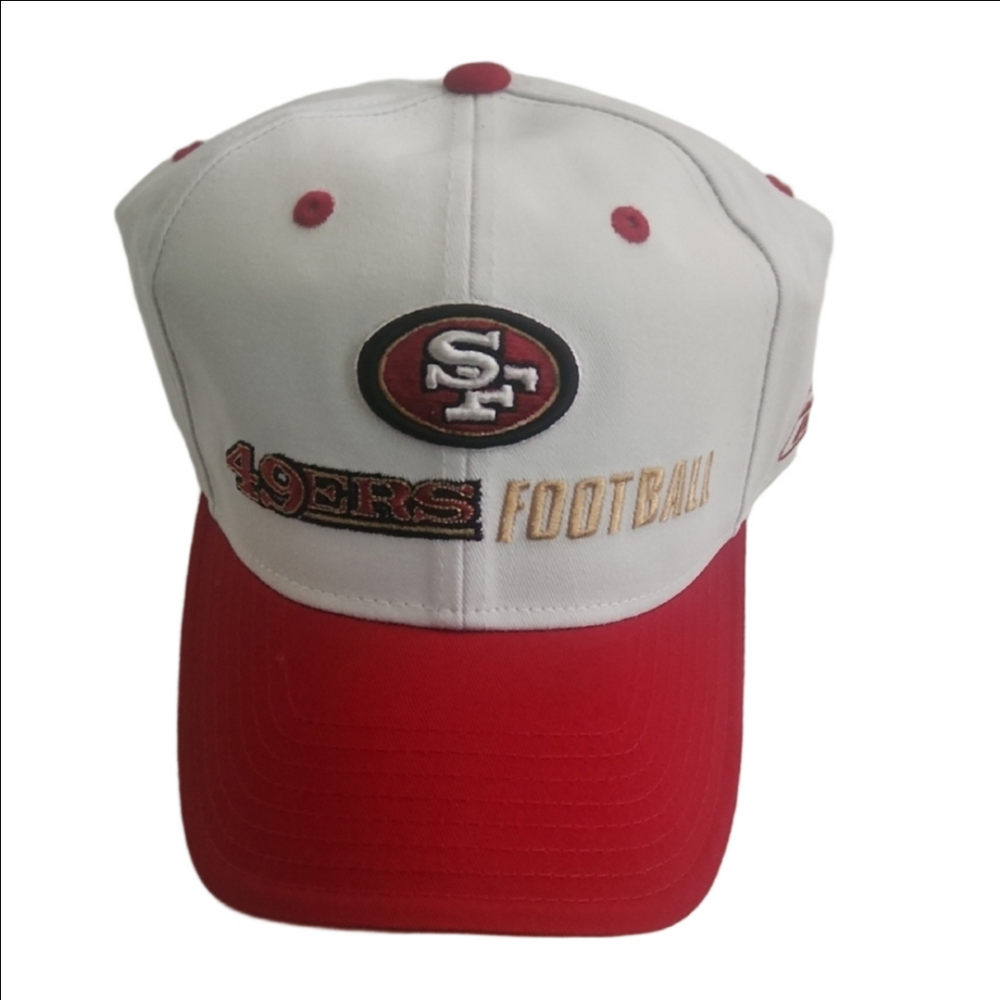 NFL White and Red Cap with Logo